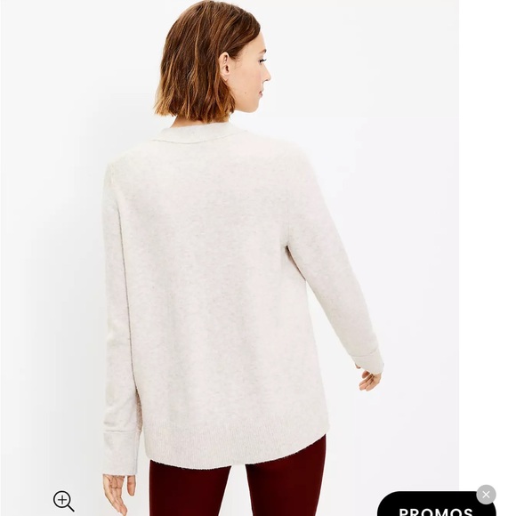 Loft Lou & Grey Coffee Sweater size Small - Picture 2 of 7